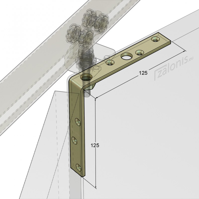 CORNER RAIL FLANGE H21